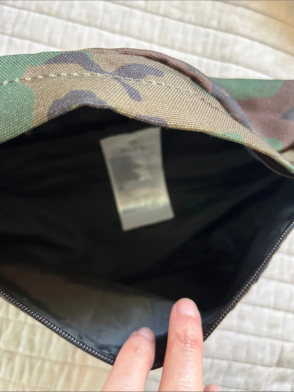 Jordan camo fanny pack, travel, safety streetwear bag unisex
